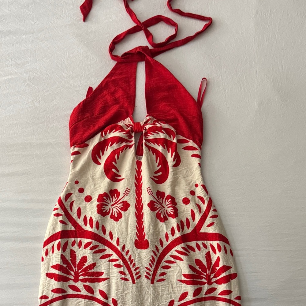 ISLA MIDI DRESS IN ISLA PRINT